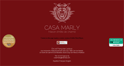Desktop Screenshot of casamarly.com