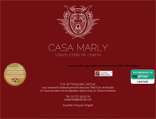 Tablet Screenshot of casamarly.com